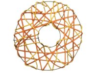 Květina z pediku 15cm barevná